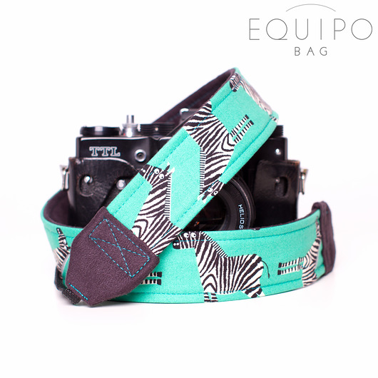 Pasek do aparatu Camera Strap Zebra equipo