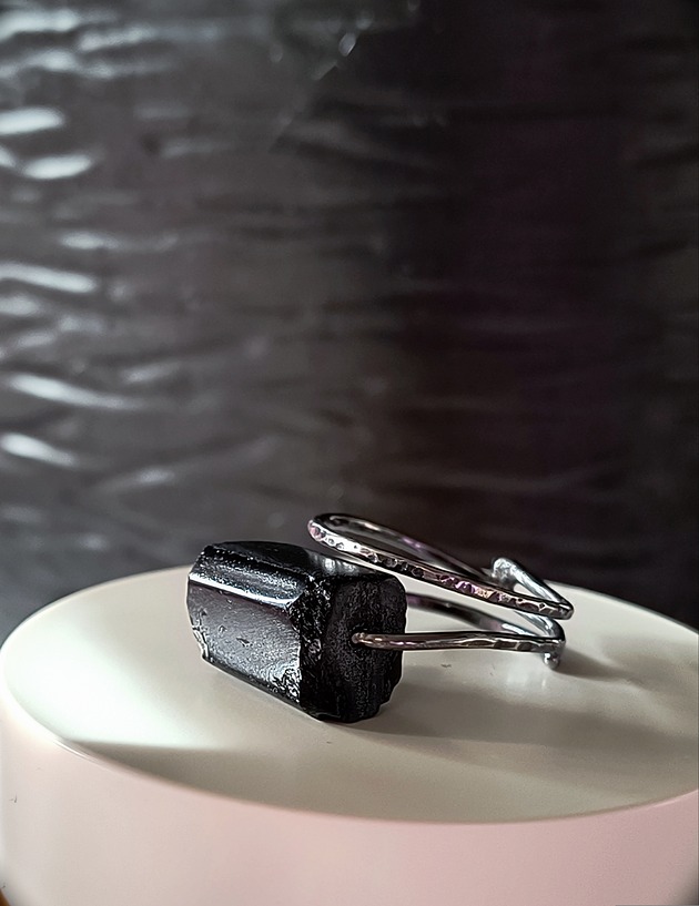 pierścionki srebrne Pierścionek BLACK amulet