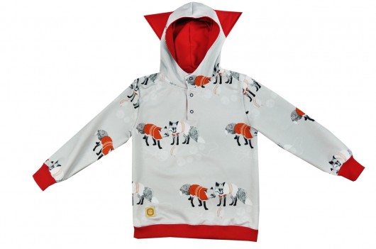 Bluza z kapturem Lisy SAMODOBRO