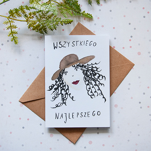 Kartka Wszystkiego Najlepszego Gosia Sendlewska