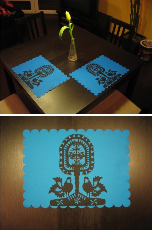 Podkładki folk -4 sztuki Gaul Designs