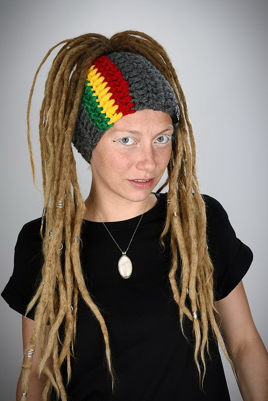 Opaska DreadLove Rasta 02 LaCzapaKabra