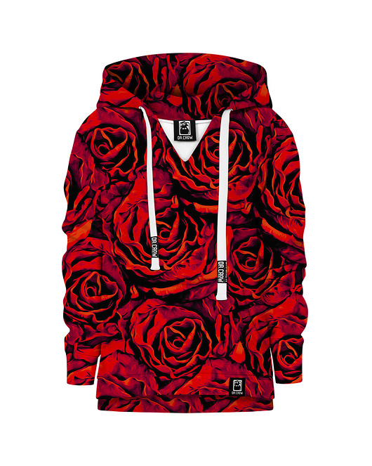 bluzy dla chłopców Bluza Chłopiec DR.CROW Red Roses