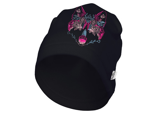 Czapka Flower Wolf nonino