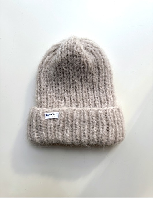 czapki damskie Puszysta czapka Cloud wełna merino alpaka handmade ręcznie robiona