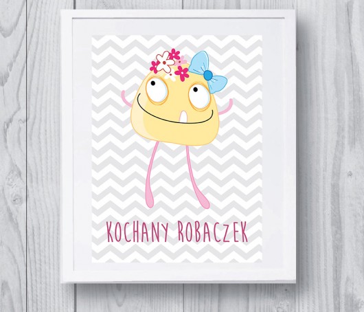 Obrazek kochany robaczek smalldesign