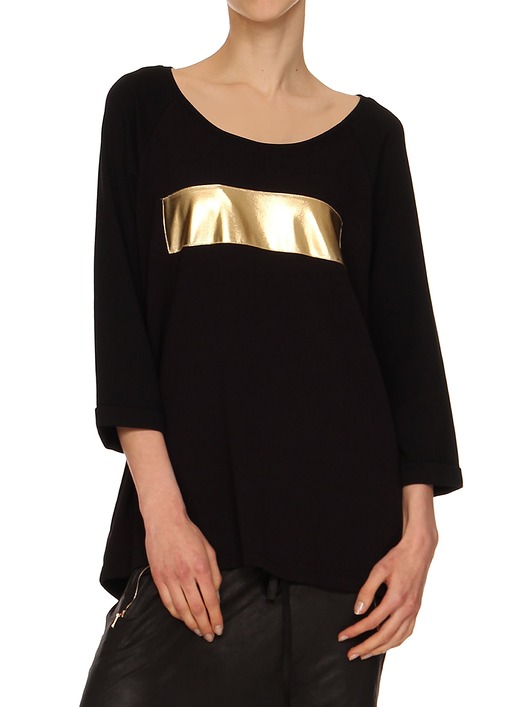 Bluza czarna YY700034_RAL9005_1021 YULIYA BABICH