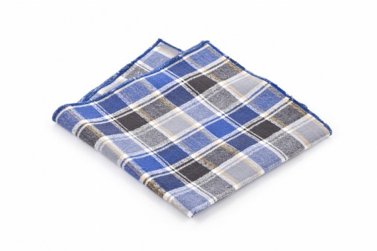poszetka GRINON kratka HisOutfit