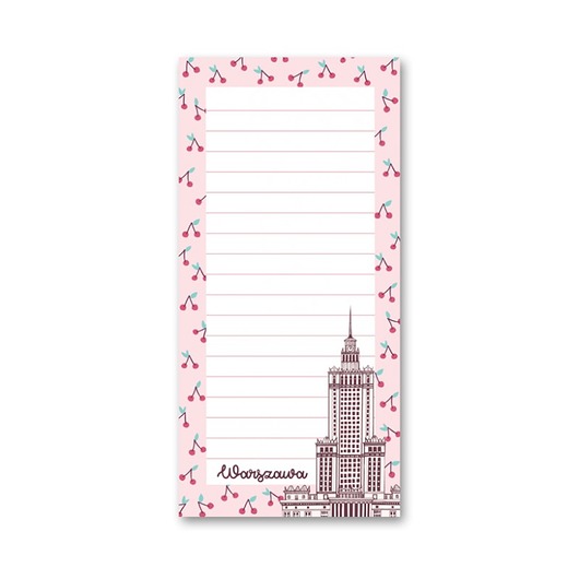 Lista TO DO Pałac wisienki LOVE POLAND DESIGN