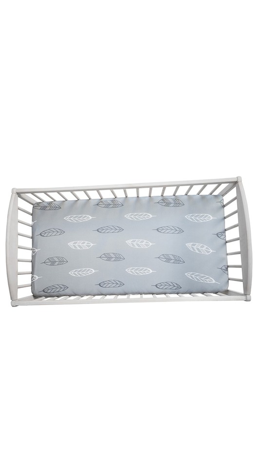 Prześcieradło do łóżeczka 120x60 Piórka Sleepee