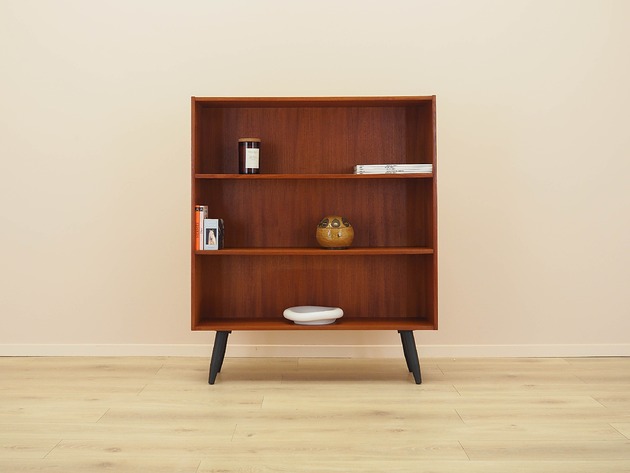 półki Regał tekowy, duński design, lata 70, produkcja: Clausen & S