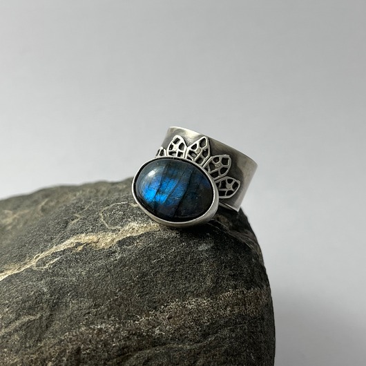 pierścionki srebrne Pierścionek RetroLab