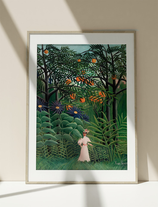 plakaty Plakat Vintage Obraz Grafika Rousseau