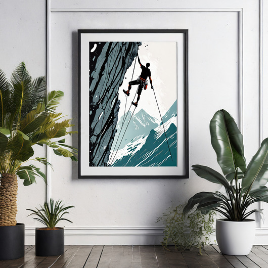 plakaty Plakat wspinaczka