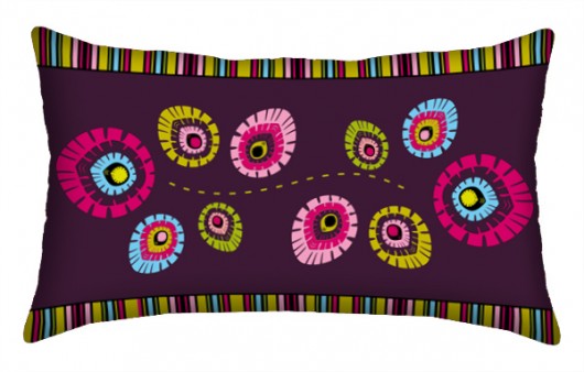 2w1 wzór Folk elements + pasiak 30x60cm AT design