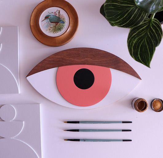 dodatki - różne Oko 3D  flamingo