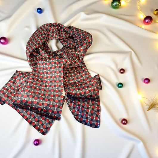 szale damskie Jedwabny szal