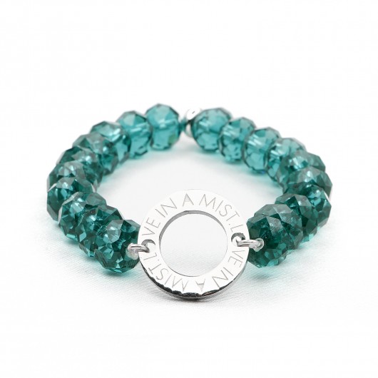 Turquoise Crystal Bracelet Love In A Mist