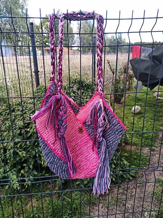 torby na ramię Torba Boho Shoper Koszyk. Handmade