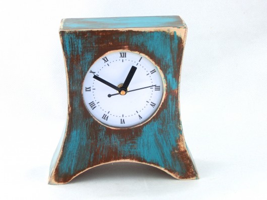 zegarek Olde Turkus Clock Wood Studio