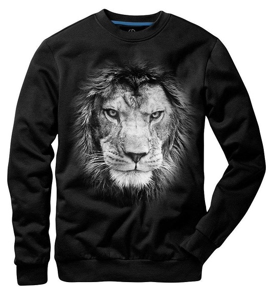 bluzy męskie Bluza marki UNDERWORLD unisex Lion