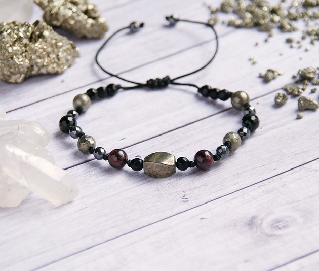 bransoletki z kamieni naturalnych Amulet - ODWAGA, ENERGIA, ochrona