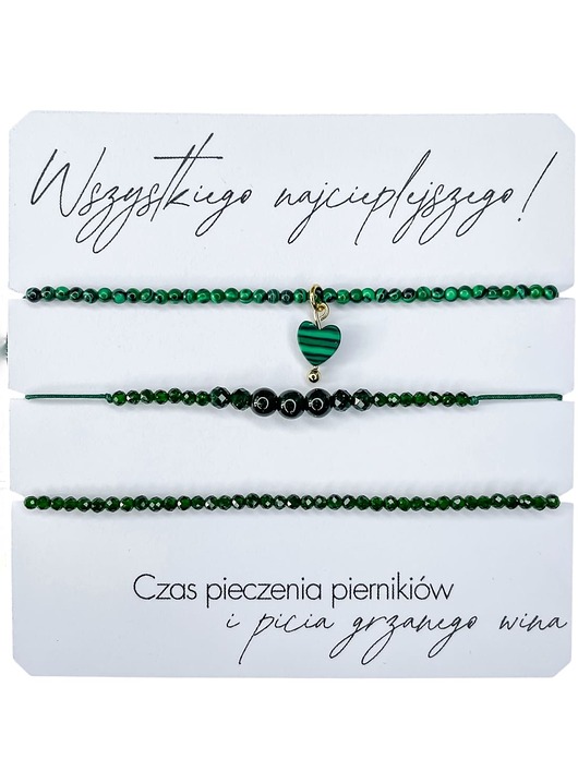 bransoletki na sznurku Bransoletki na prezent Mikołajki