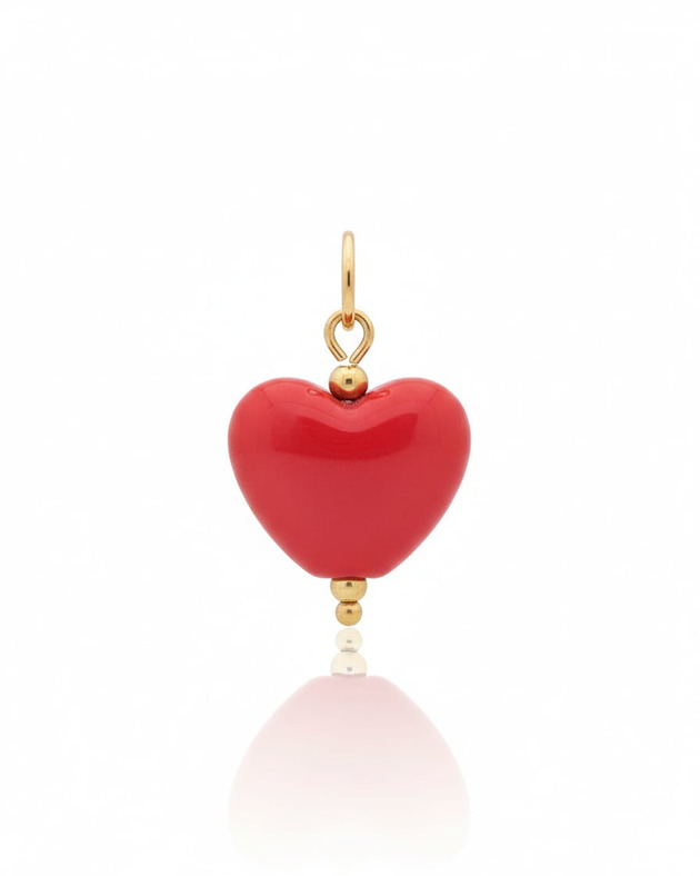 bransoletki - inne Czerwone serce