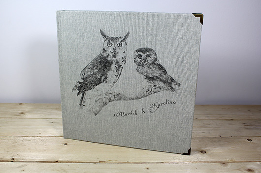 ALBUM Sowa papier LAB