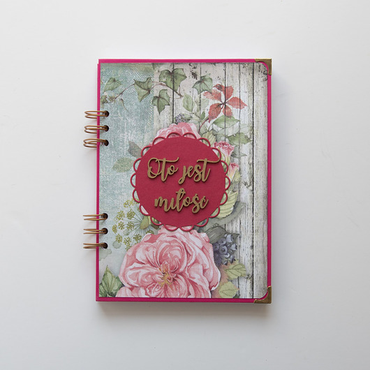 kalendarze i plannery Planer ślubny organizer planner scrap