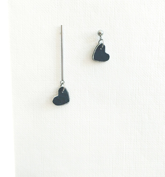 kolczyki ceramiczne Kolczyki ceramiczne asymetryczne Wabi sabi Style #4