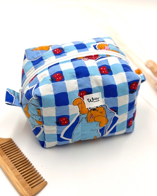 kosmetyczki Kosmetyczka kostka Kubuś Puchatek