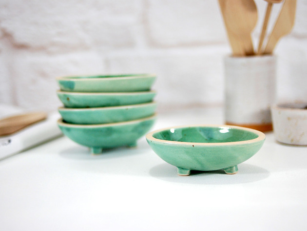 miski i misy Ceramiczna miseczka na jajka, sosy, przyprawy