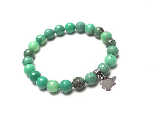 Alloys collection  - APPLE /chryzopraz /vol. 3 KiKa pracownia