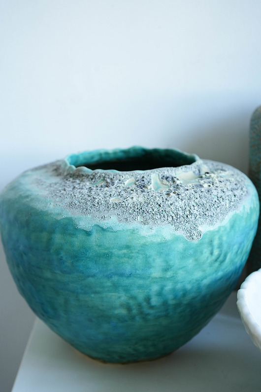 wazony Duży wazon z kolekcji LAGUNA szeroki