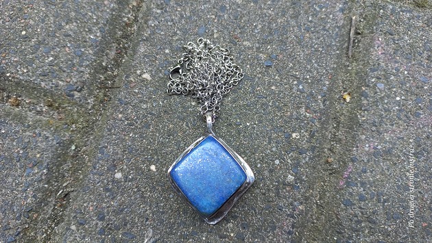 wisiory Lapis lazuli - wisiorek