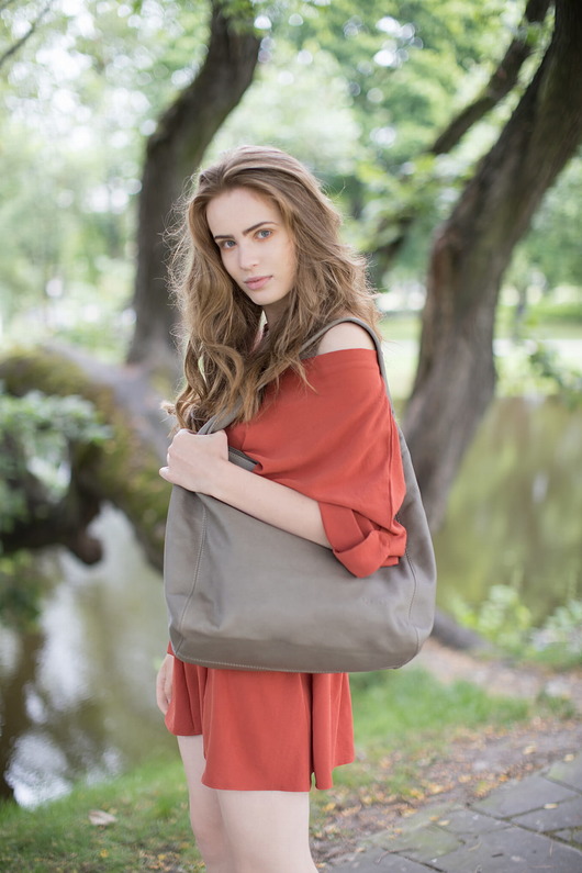 torby na ramię Torebka Na Ramię Hobo EP18 Taupe