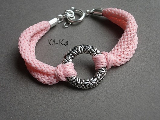 Peach ring - bransoletka KiKa pracownia