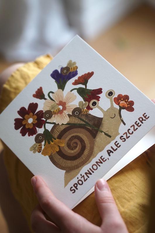 kartki okolicznościowe - wydruki SPÓŹNIONE, ALE SZCZERE - kartka dla spóźnialskich