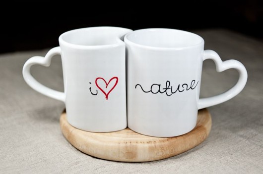 Kubki dla dwojga  -i  love nature -  i love nature