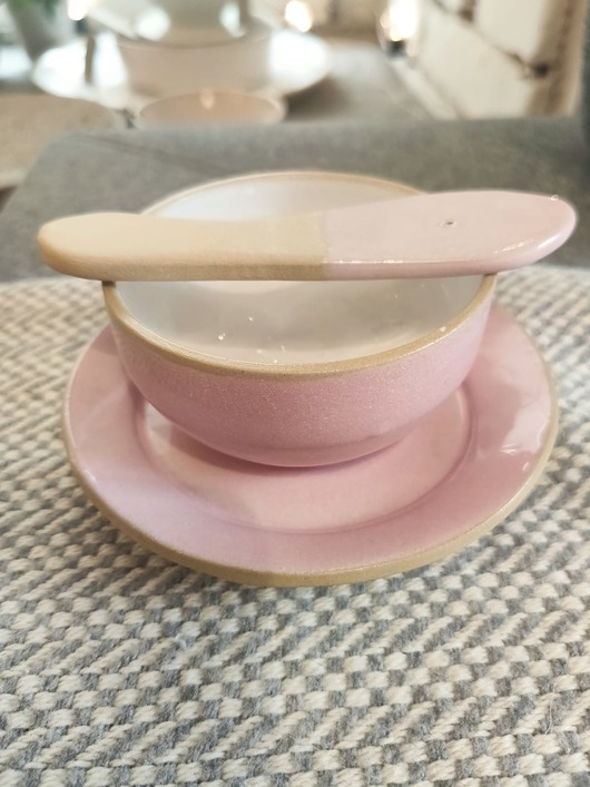 Ceramiczna miseczka ze szpatułką POTPOTSTUDIO