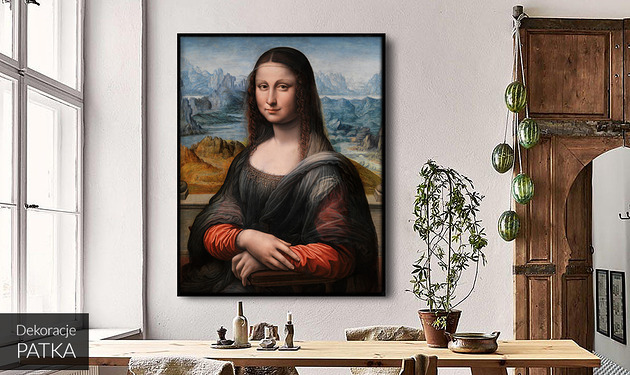 obrazy Mona Lisa - dekoracje wnętrz