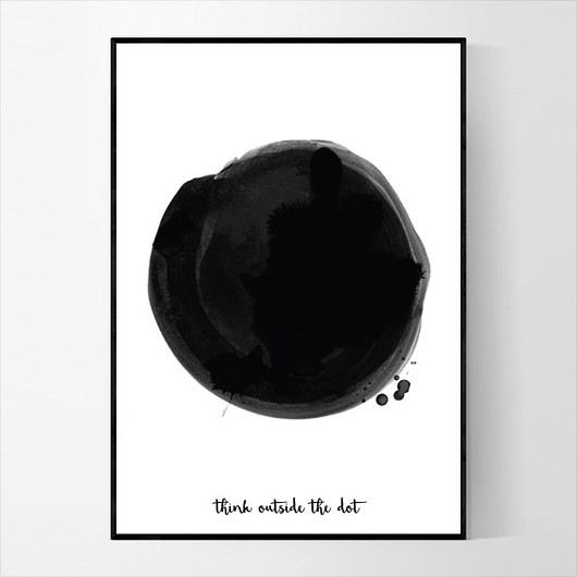 Plakat DOT 21x30 CM MUKKO