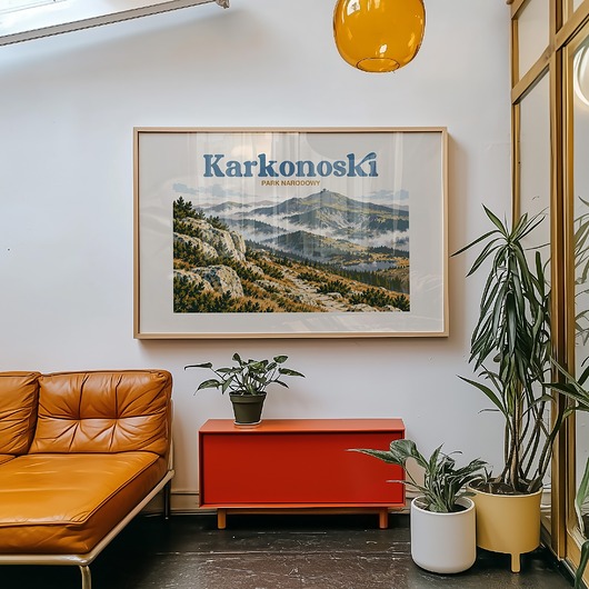 plakaty Plakat Karkonoski Park Narodowy - Druk Pigmentowy