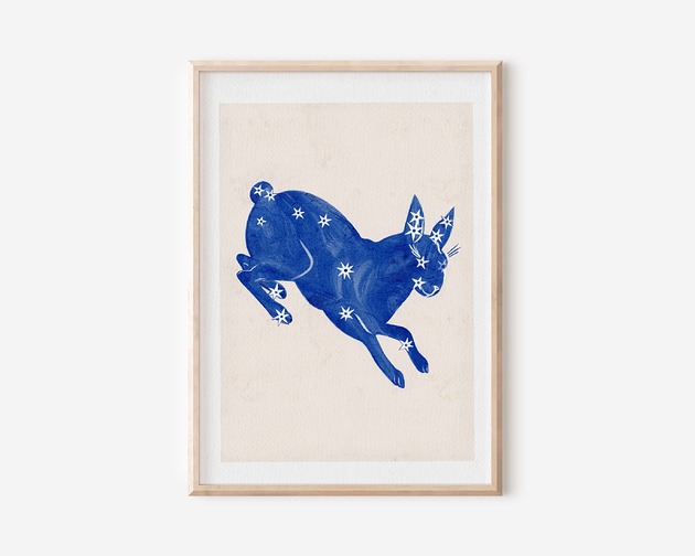 plakaty Plakat  - Konstelacja Zająca - Lepus
