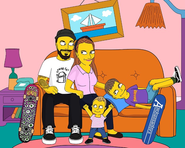 plakaty Plakat The Simpsons portret  + WYDRUK A2