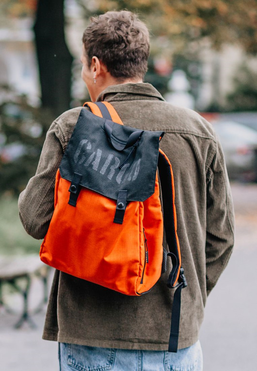 plecaki Plecak CARGO by OWEE REFLECTIVE orange MEDIUM