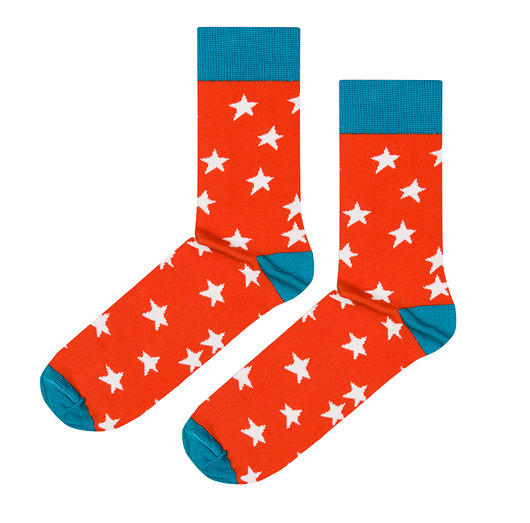 Skarpetki Orange Stars Soxstory