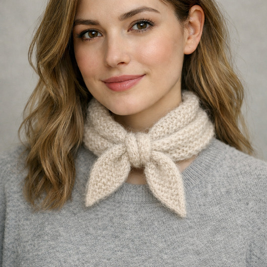 szale damskie Kinu Petit apaszka chusta jedwab alpaka