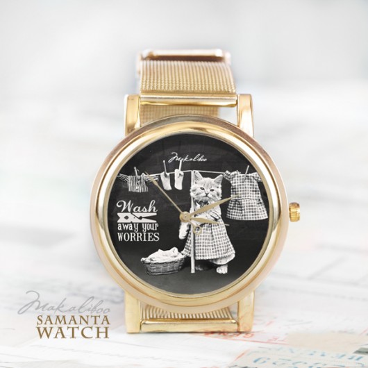 20% taniej  Samanta Kitty - Laundry - Gold Watch Makaliboo